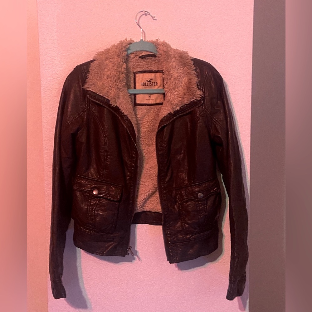 Leather Jacket from Hollister